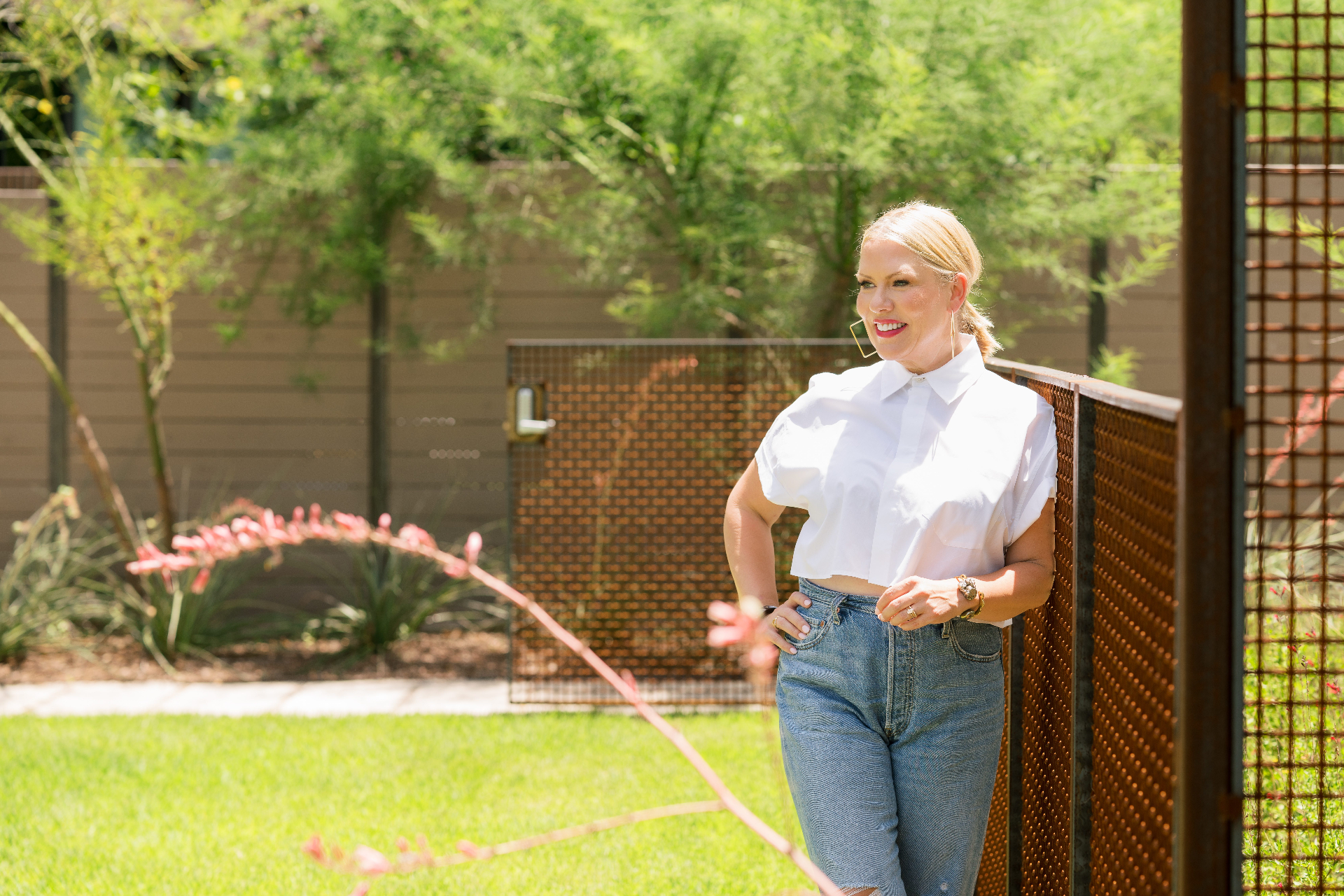 Michelle Hendrix outdoors